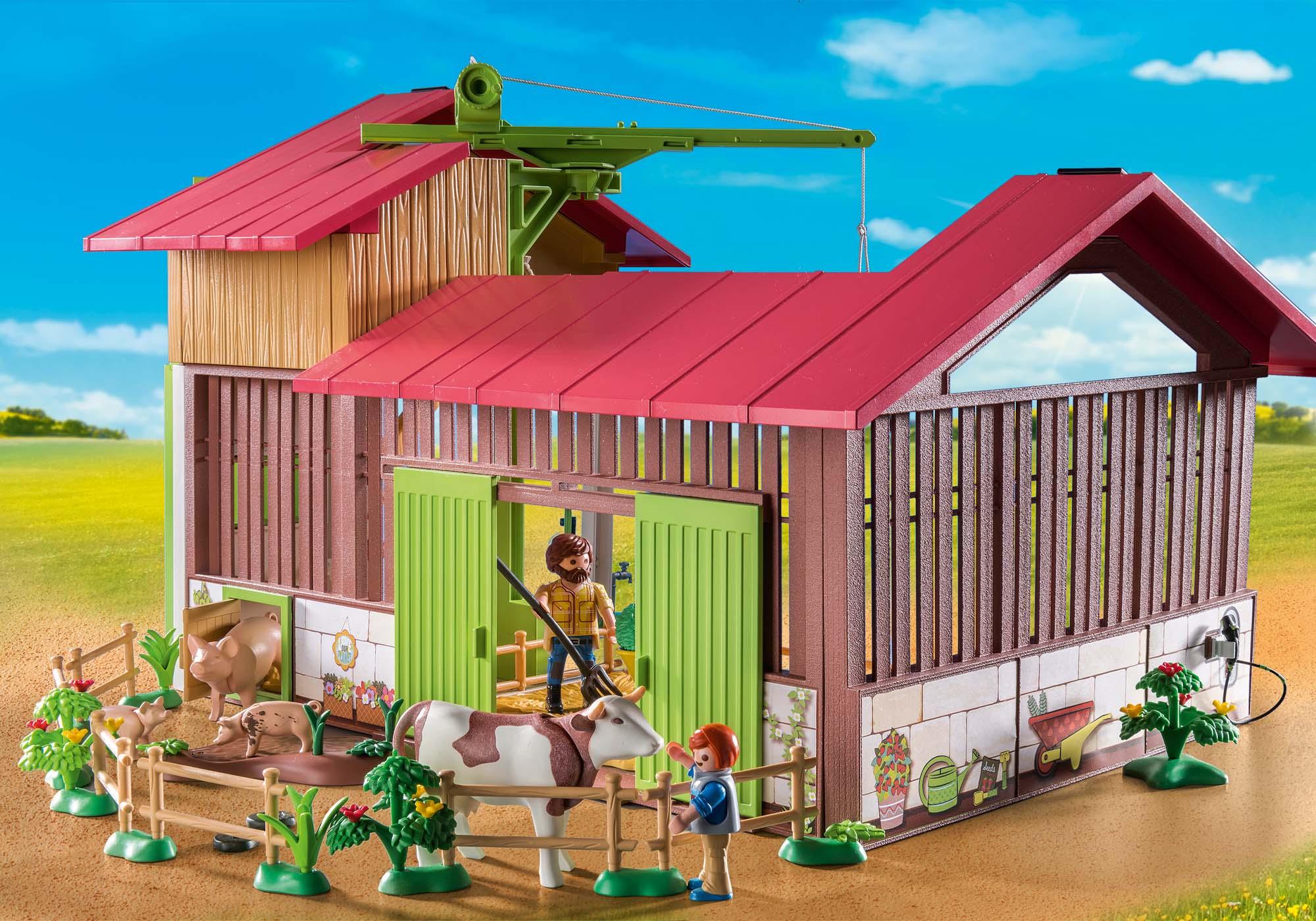 Ferme avec panneaux solaires 71304 PLAYMOBIL®